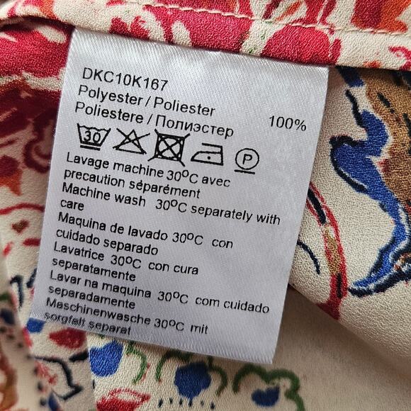 Gerard Darel Printed Blouse Size 38/ XL - Picture 4 of 4